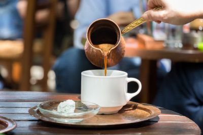 HOW DO YOU DRINK GREEK COFFEE? HOT OR COLD, TAKE IT SLOW